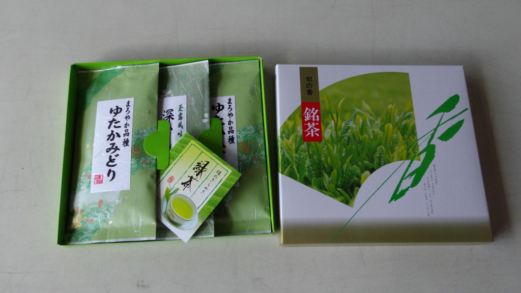 贈答品、お茶のイメージ
