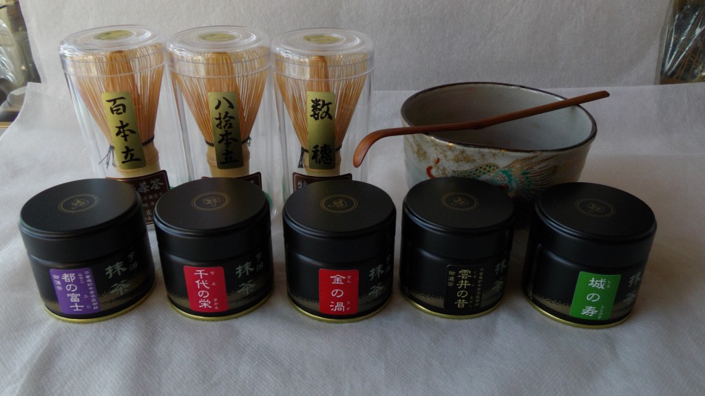 抹茶、お道具、関連品のイメージ